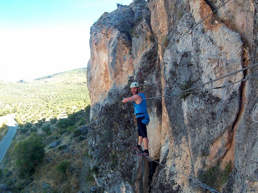 From Granada: 3-Hour Vía Ferrata in Moclín - Granada to Moclín: a short trip that sets the tone