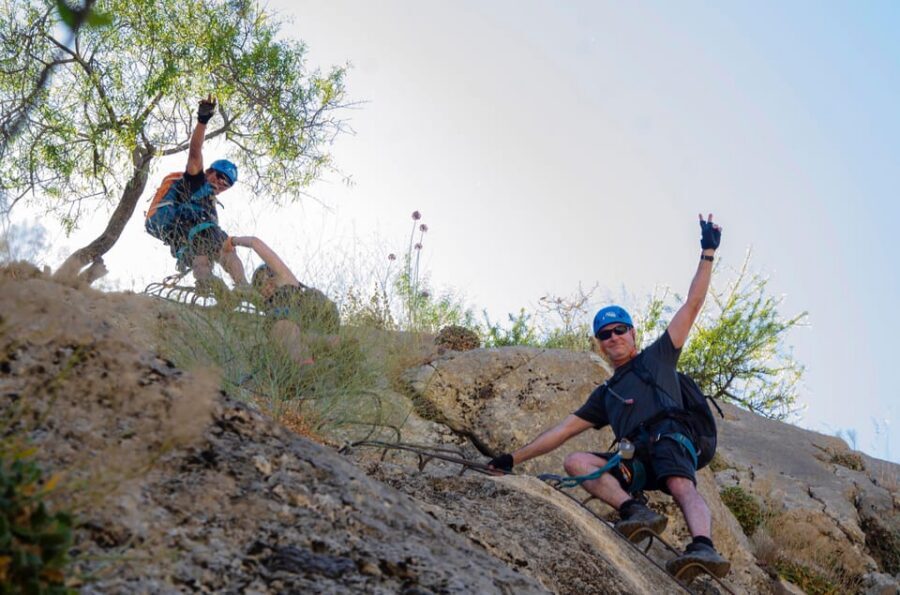 From Granada: Climb Zafarraya's 'Via Ferrata John Hogbin' - Pacing Yourself: Where Most People Feel Nerves