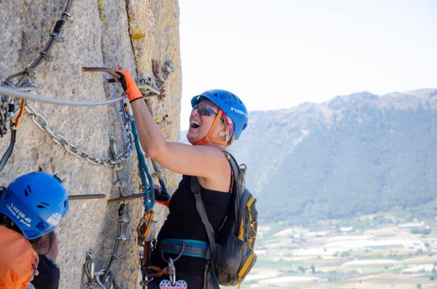 From Granada: Climb Zafarraya's 'Via Ferrata John Hogbin' - Summit Toast and Picnic: The Reward That Actually Feels Earned
