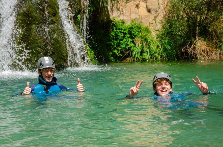 From Granada: Rio Verde Canyoning Tour with Lunch - Rope work and waterfalls: safety plus confidence-building