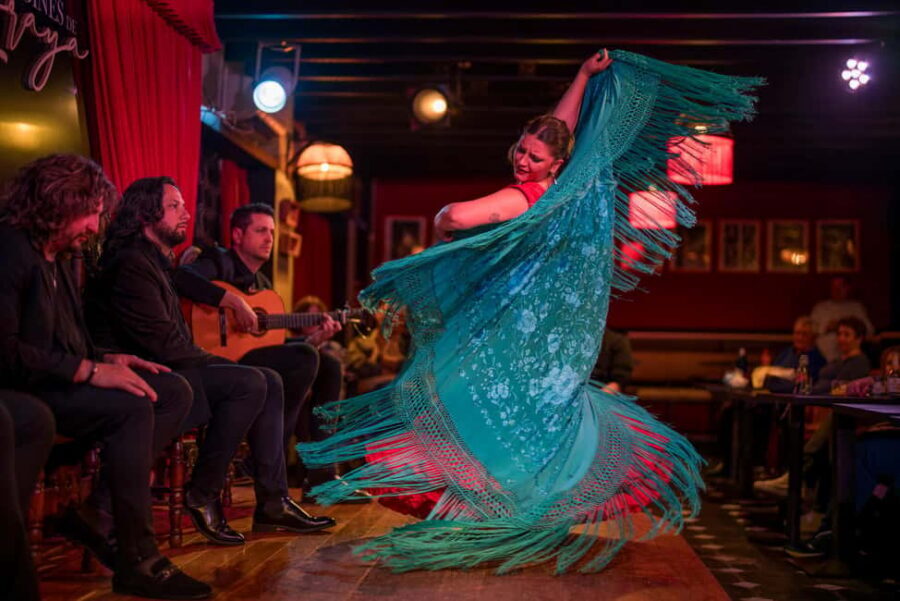 Granada: Flamenco Show with Dinner at Jardines de Zoraya - The dinner: Andalusian tapas-style, not a generic meal