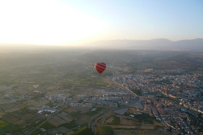 Granada Hot-Air Balloon Ride - From centrally located hotel pickup to the launch site near town