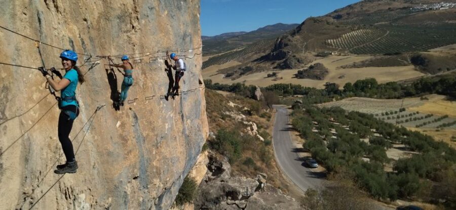 Granada: Via Ferrata Moclín with Transfers - Safety Gear and Coaching That Keep You Focused